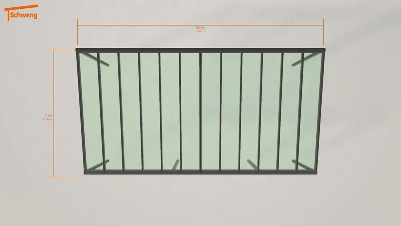#DE Schweng Pultdachcarport S400 (ID 2q5jxv) #MTG