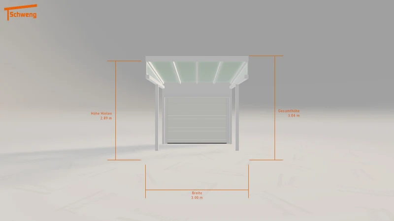 #DE Schweng Pultdachcarport S350 (ID n5d7nj) #MTG