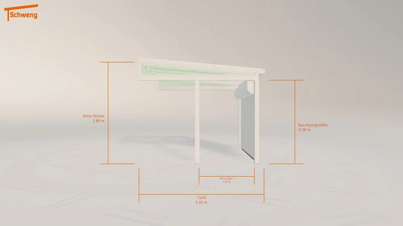#DE Schweng Pultdachcarport S350 (ID n5d7nj) #MTG