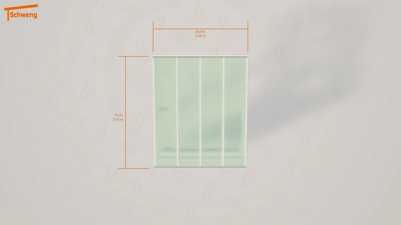 #DE Schweng Pultdachcarport S350 (ID n5d7nj) #MTG
