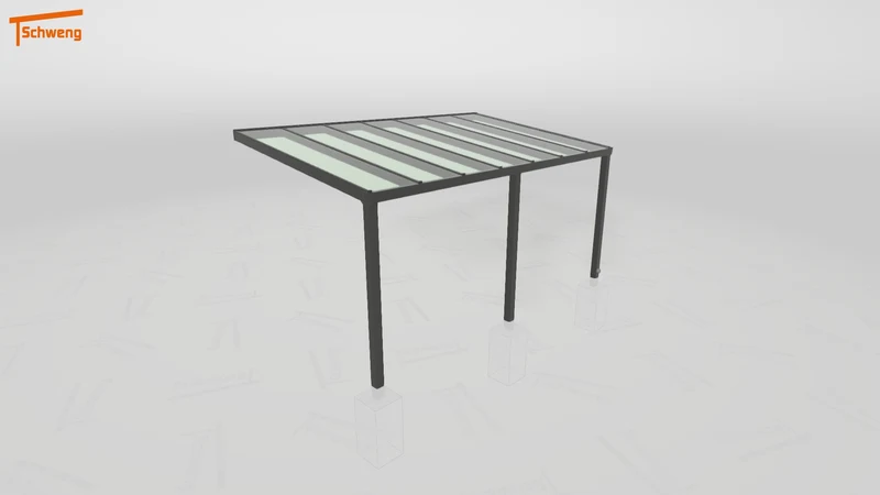 #DE Schweng Terrassenüberdachung S350 (ID rjzqpg)