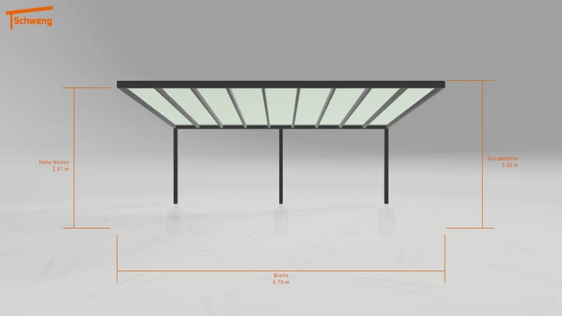 #DE Schweng Pultdachcarport S400 (ID k2yxbp) #MTG