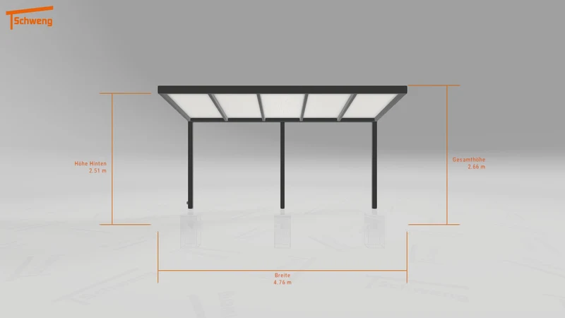 #DE Schweng Terrassenüberdachung S350 (ID ygnpxr)