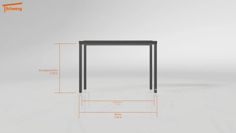 #DE Schweng Terrassenüberdachung S350 (ID 2qx8pw)