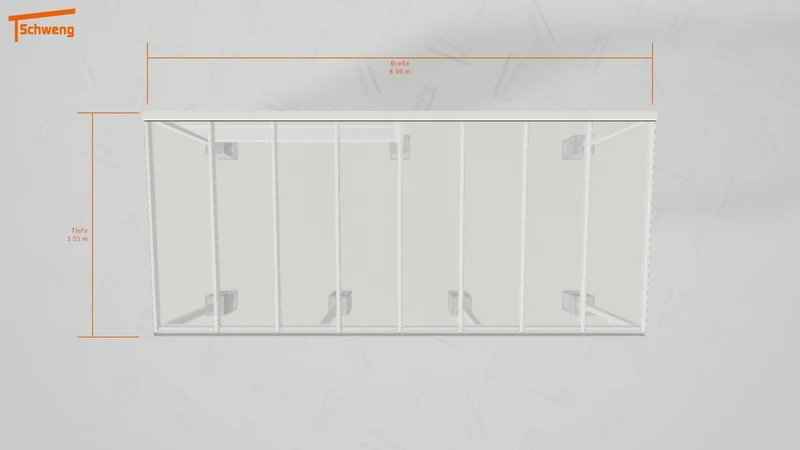 #AT Schweng Pultdachcarport S350 (ID qdwvkv) #MTG