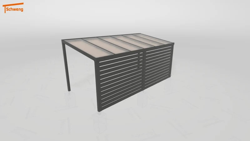 #DE Schweng Terrassenüberdachung S400 (ID g7g5xb)