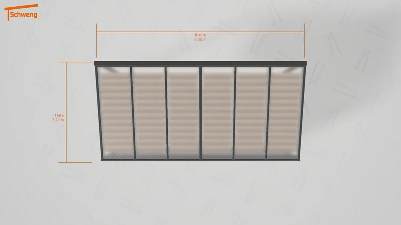 #DE Schweng Terrassenüberdachung S400 (ID g7g5xb)