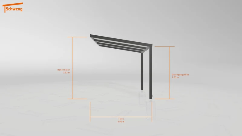 #DE Schweng Terrassenüberdachung S400 (ID zbgw7d)