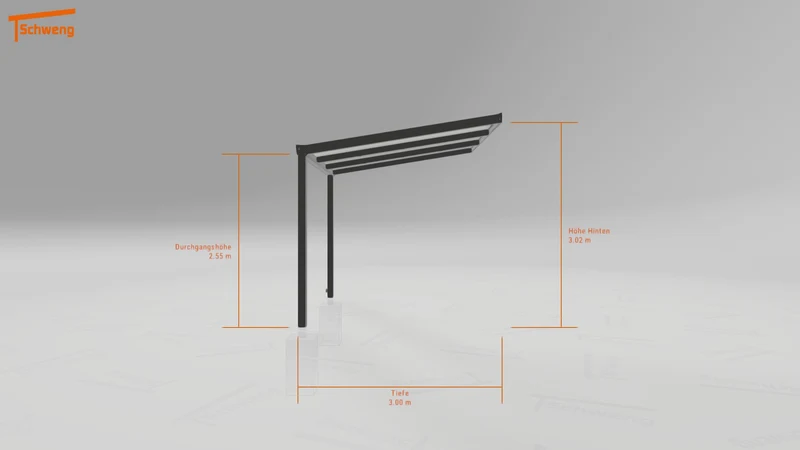 #DE Schweng Terrassenüberdachung S400 (ID zbgw7d)