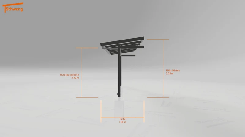 #DE Schweng Terrassenüberdachung S400 (ID 338x3p)