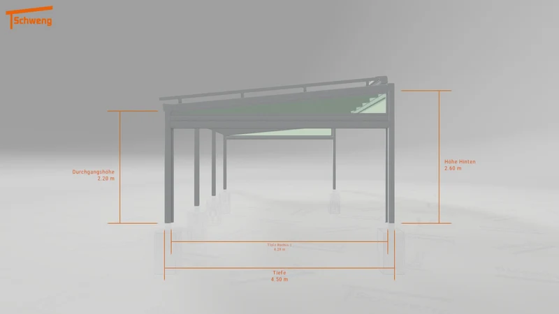 #AT Schweng Terrassenüberdachung S400 (ID 77mnwx)