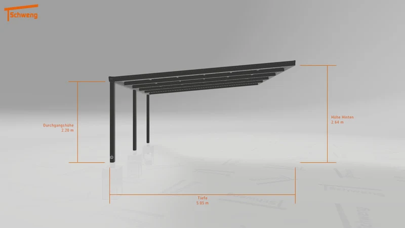 #DE Schweng Pultdachcarport S400 (ID g7gwdm) #MTG