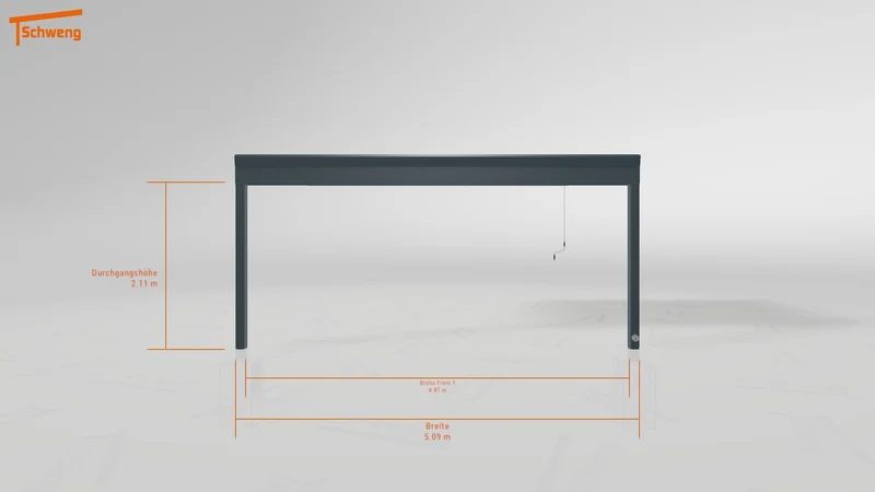 #DE Schweng Terrassenüberdachung S400 (ID ygnb4k)