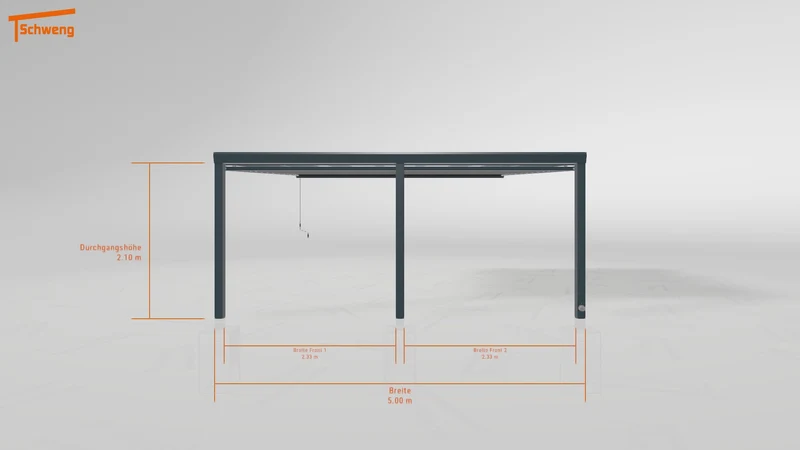 #DE Schweng Terrassenüberdachung S400 (ID 42jm8y)