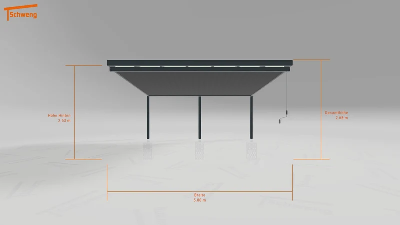 #DE Schweng Terrassenüberdachung S400 (ID 42jm8y)