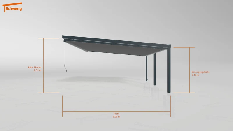 #DE Schweng Terrassenüberdachung S400 (ID 42jm8y)