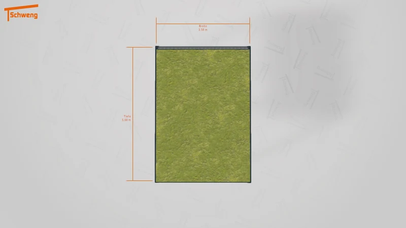 #DE Schweng Flachdachcarport C600+ (ID dv3jxq) #MTG