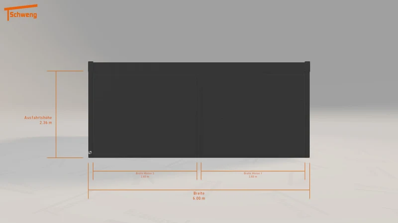 #DE Schweng Flachdachcarport C600 (ID 85ywqn) #MTG