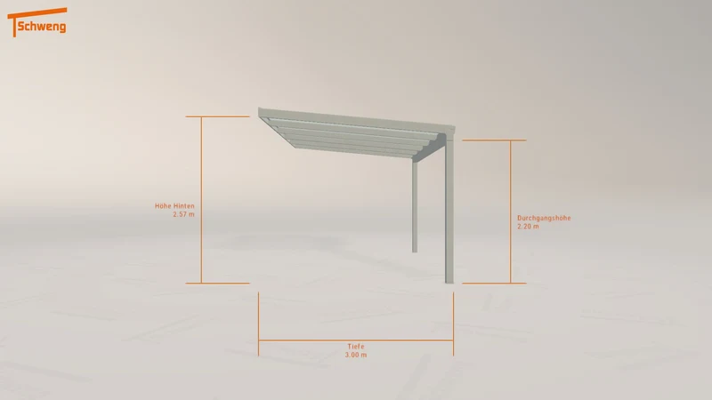 #AT Schweng Terrassenüberdachung S350 (ID x73xx8)