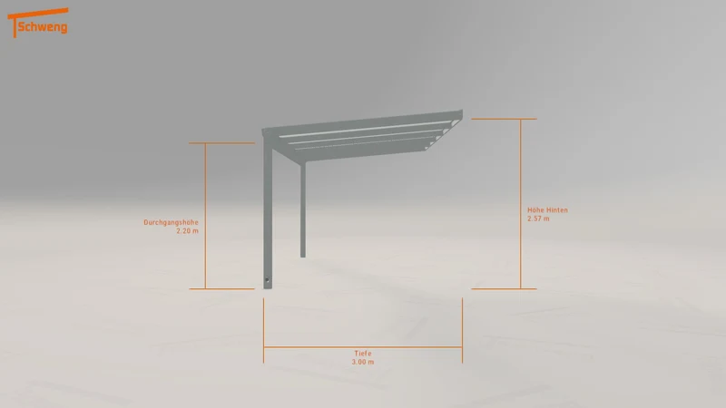 #AT Schweng Terrassenüberdachung S350 (ID x73xx8)