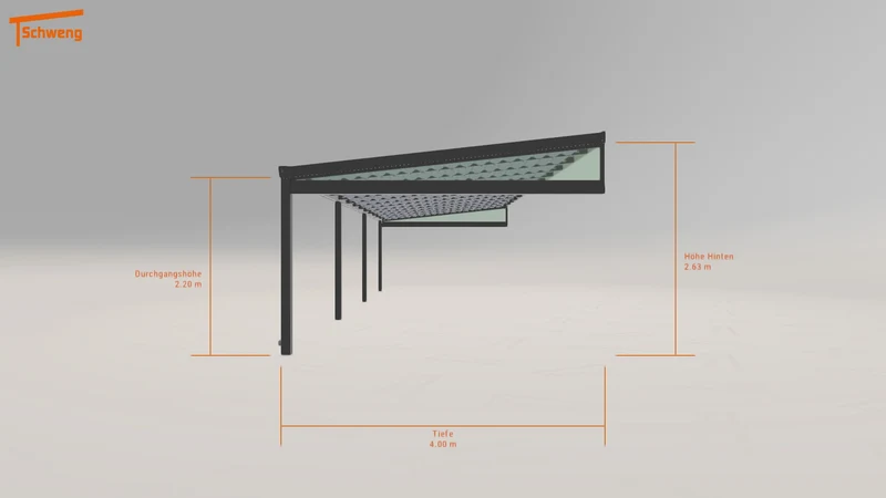 #DE Schweng Terrassenüberdachung S400 (ID w3p774)