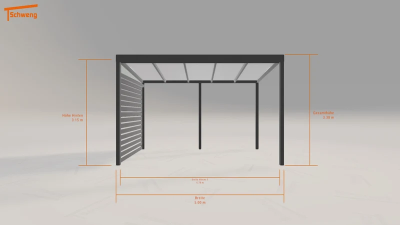 #AT Schweng Pultdachcarport S350 (ID g738d8) #MTG