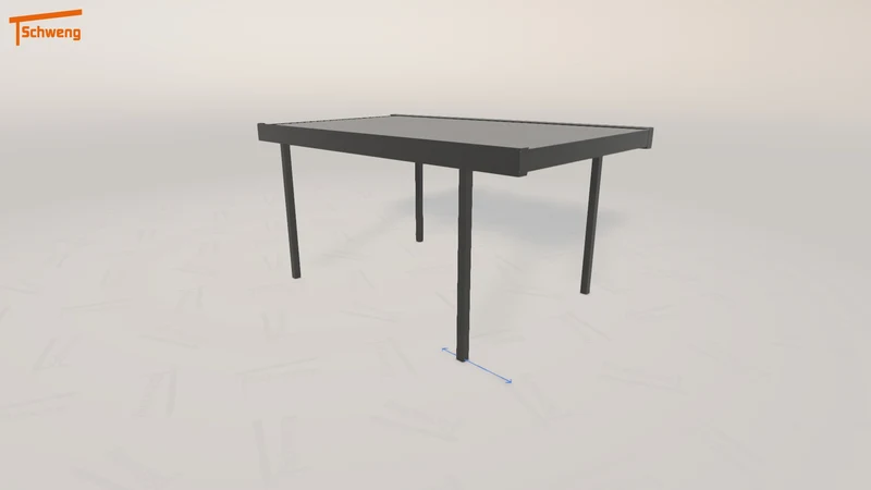 #DE Schweng Flachdachcarport C600 (ID k2q9vq) #MTG