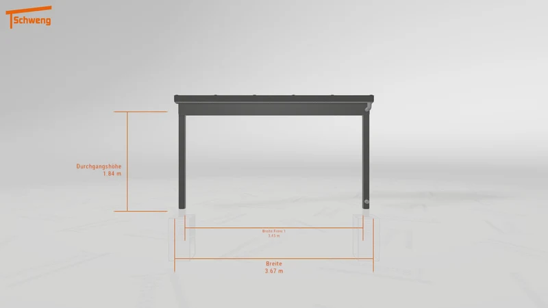 #DE Schweng Terrassenüberdachung S350 (ID zbgy7w)