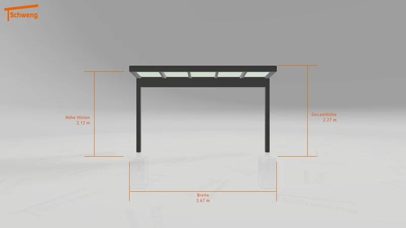 #DE Schweng Terrassenüberdachung S350 (ID zbgy7w)