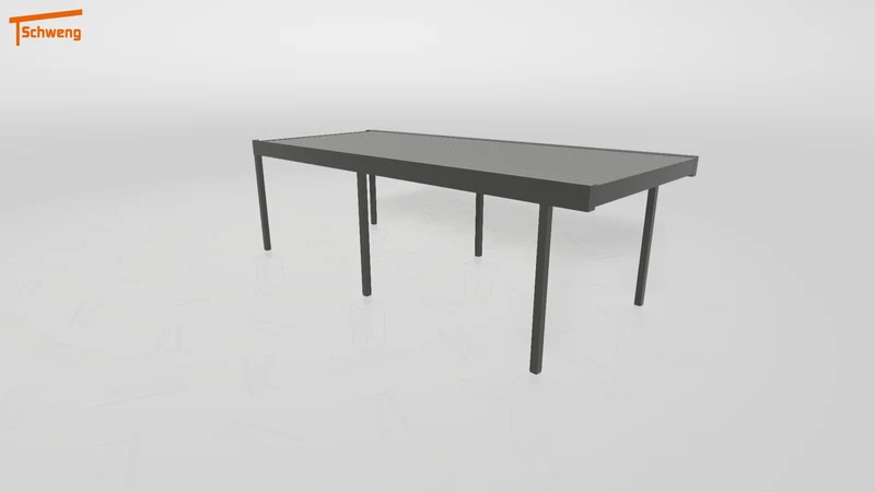 #DE Schweng Flachdachcarport C600 (ID n5xmj7)
