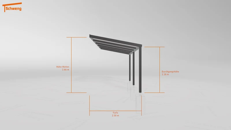 #DE Schweng Terrassenüberdachung S350 (ID dv3nk7)