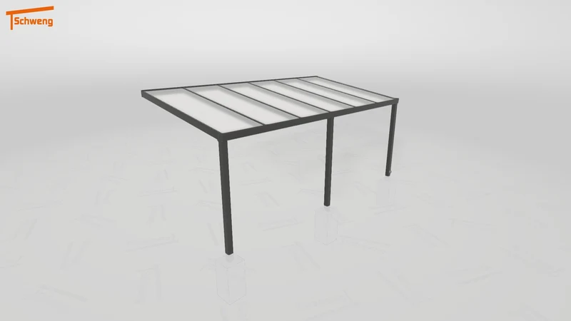 #DE Schweng Terrassenüberdachung S400 (ID qdwvqg)