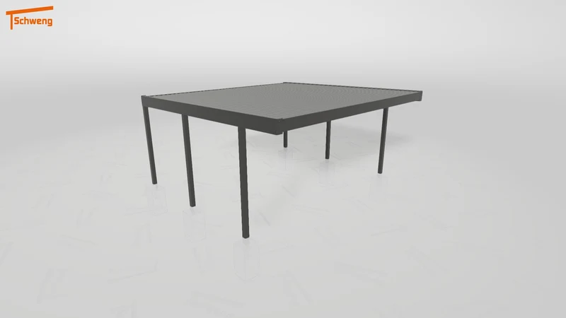 #DE Schweng Flachdachcarport C600 (ID v4r7bn)
