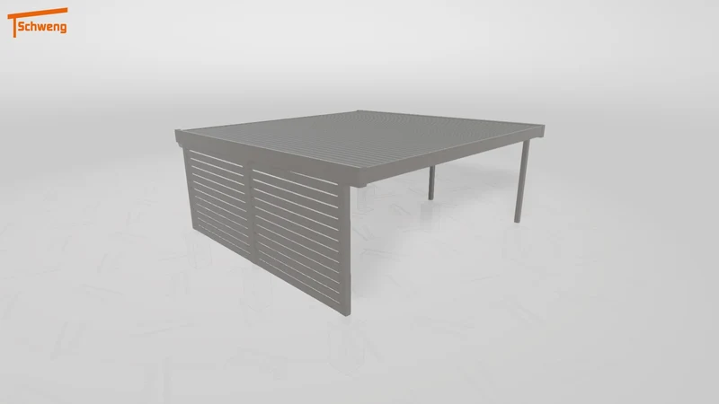 #DE Schweng Flachdachcarport C600+ (ID jj9ryb) #MTG