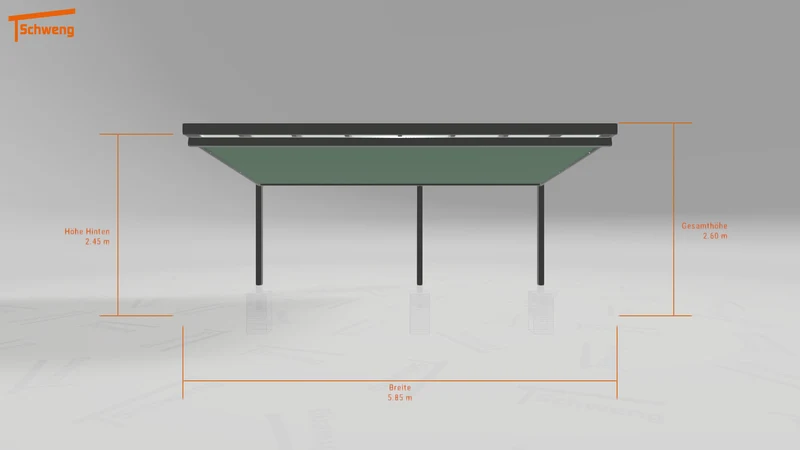 #DE Schweng Terrassenüberdachung S350 (ID w3nybg)