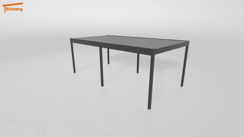 #DE Schweng Flachdachcarport C600 (ID zbgyqm)