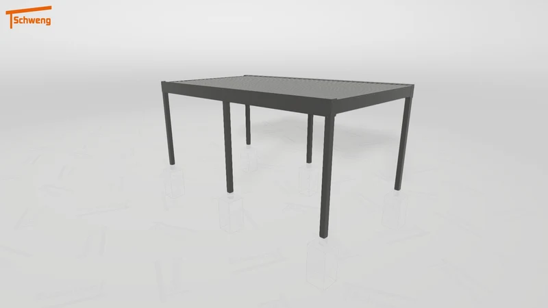 #DE Schweng Flachdachcarport C600 (ID zbgwzd) #MTG