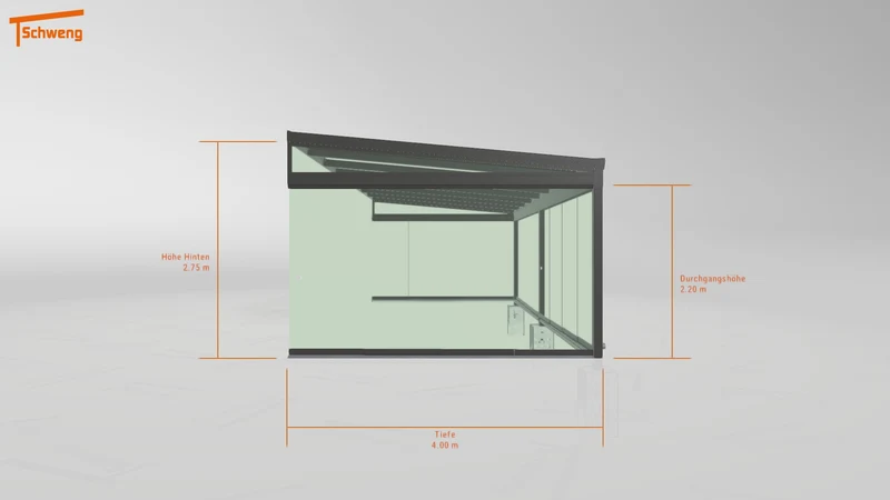 #DE Schweng Terrassenüberdachung S400 (ID bkgpxm)