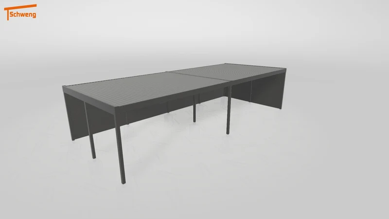 #DE Schweng Flachdachcarport C600 (ID 77mbd2) #MTG
