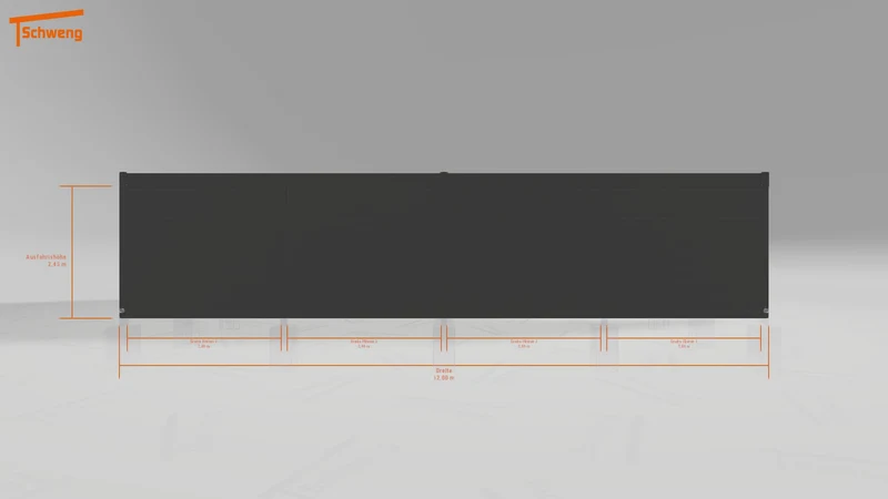 #DE Schweng Flachdachcarport C600 (ID 77mbd2) #MTG