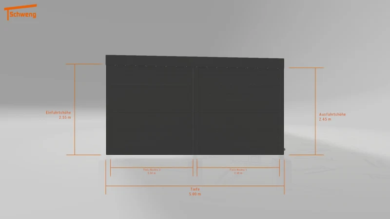 #DE Schweng Flachdachcarport C600 (ID 77mbd2) #MTG