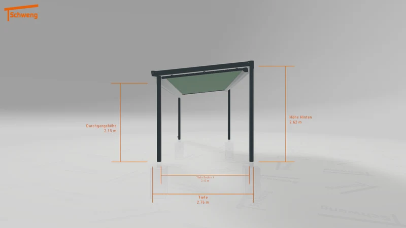 #DE Schweng Terrassenüberdachung S400 (ID k2yr4m)