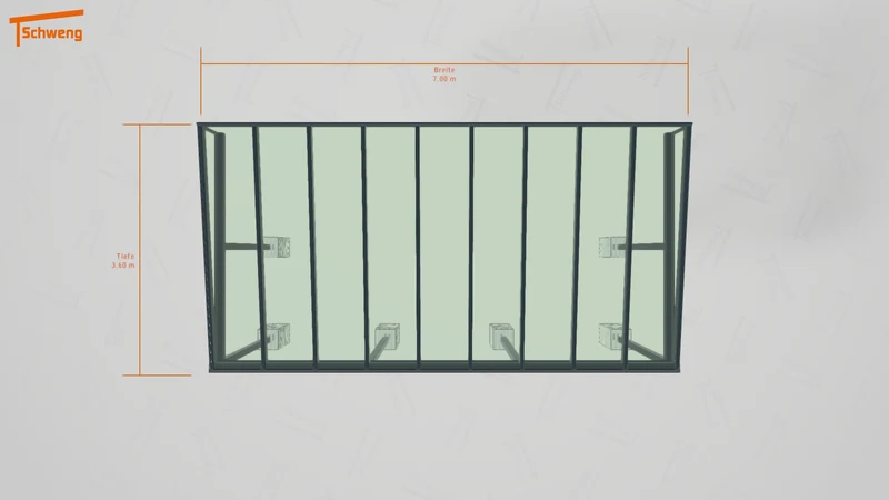 #DE Schweng Terrassenüberdachung S400 (ID v4r97q)