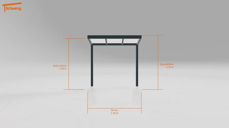 #DE Schweng Terrassenüberdachung S350 (ID pbjqpb)