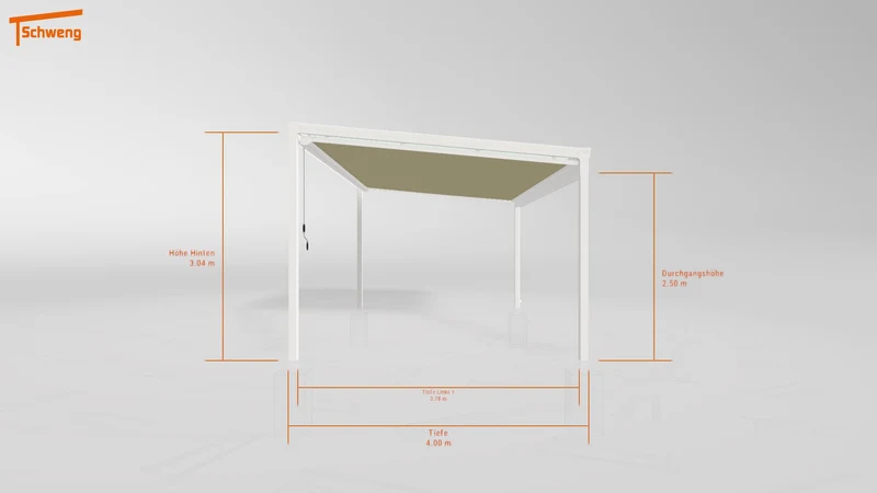 #DE Schweng Terrassenüberdachung S400 (ID n5x4z3)