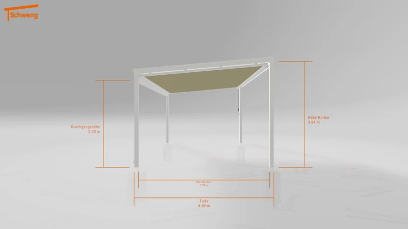 #DE Schweng Terrassenüberdachung S400 (ID n5x4z3)