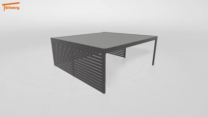 #DE Schweng Flachdachcarport C600 (ID 5mw93q)