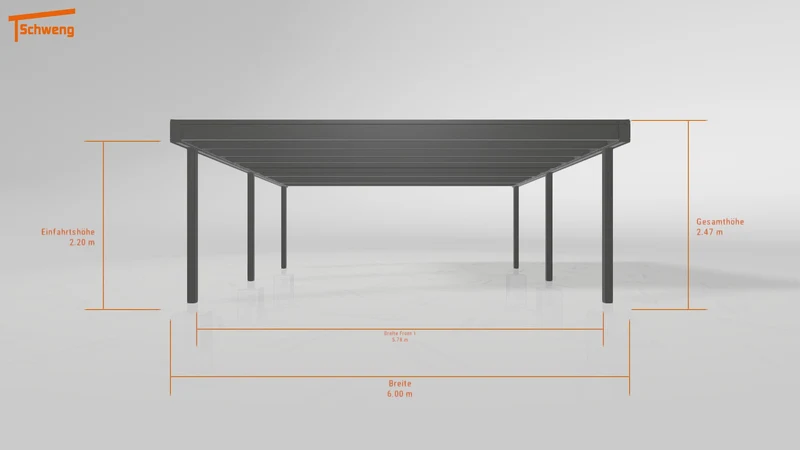 #DE Schweng Flachdachcarport C600+ (ID v4rnwg) #MTG