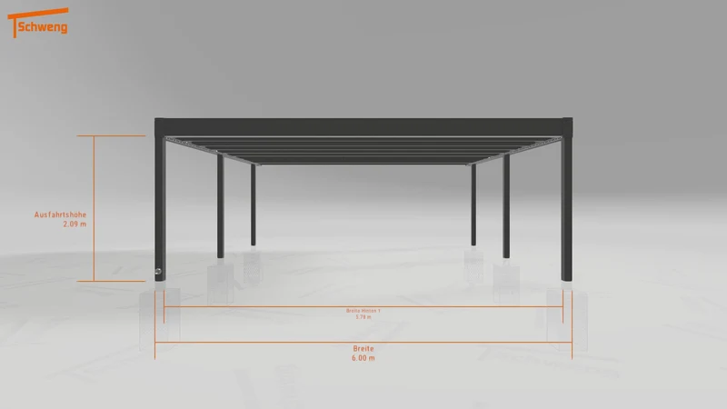 #DE Schweng Flachdachcarport C600+ (ID v4rnwg) #MTG