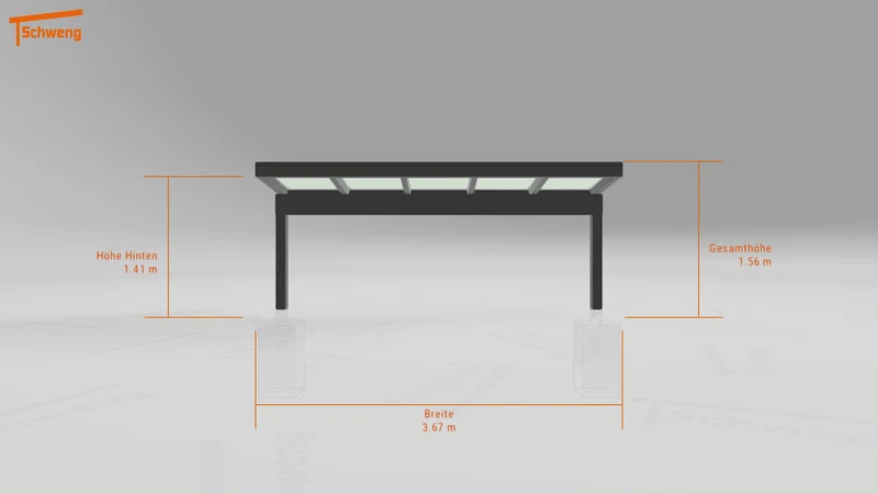 #DE Schweng Terrassenüberdachung S350 (ID 9wp9z9)